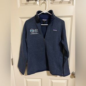 Patagonia Quarter-Zip pullover jacket with Qubit by Qubit logo